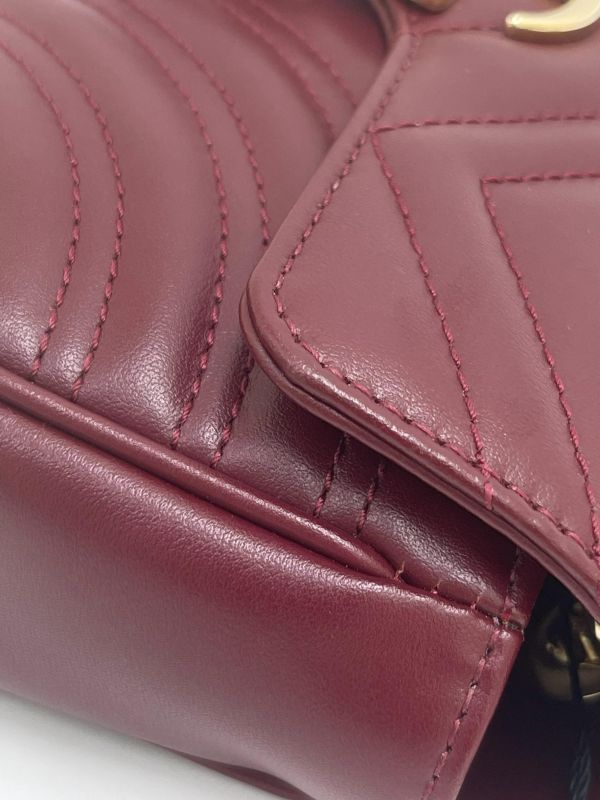 【95成新】GUCCI GG MARMONT 肩背包 小號 