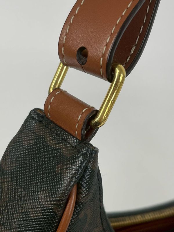 【9成新】CELINE AVA 標誌印花牛皮革手袋 