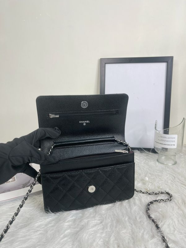 【分期0利率】CHANEL 魚子醬 WOC 黑銀 【全新品】 