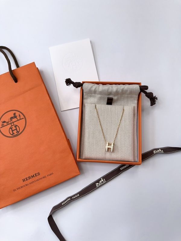 【12期0利率】HERMES  POP H項鍊【22年台灣購證】【９9成新】 