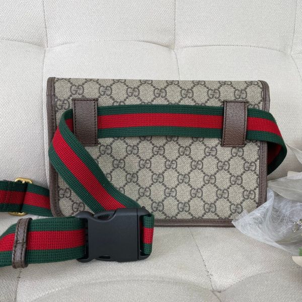 【12期0利率】 GUCCI NEO VINTAGE GG SUPREME腰包【9成新】 