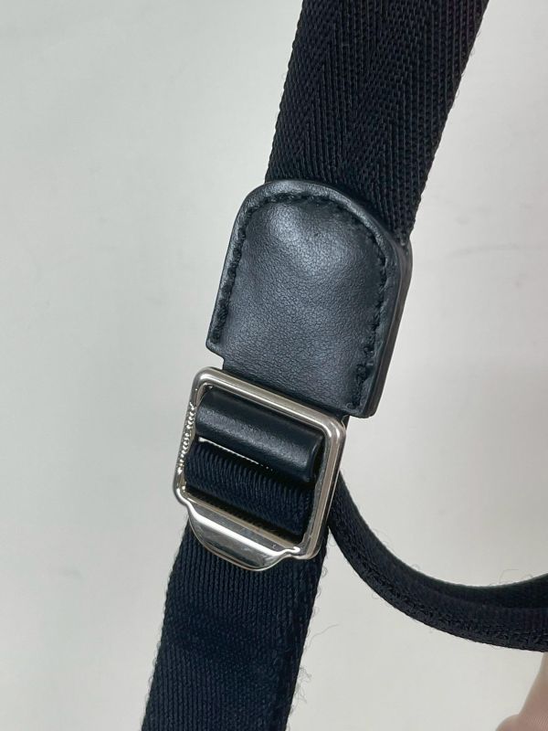 【9成新】BURBERRY THE RUCKSACK 黑LOGO 中號後背包 