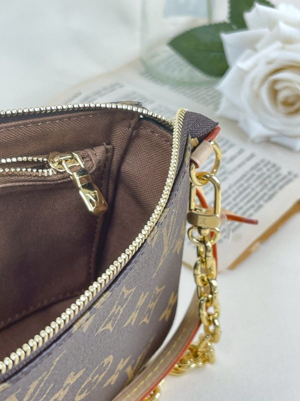 【分期0利率】LV Pochette Accessoires 大麻將包【全新品】