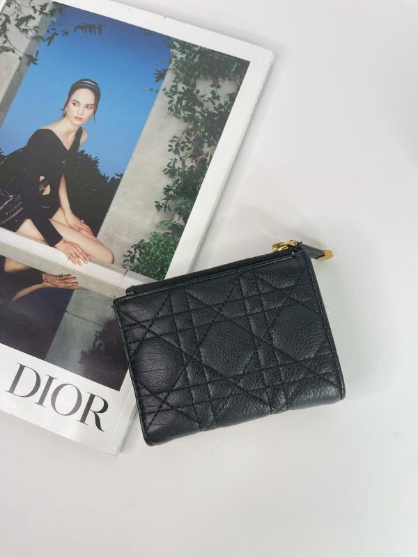 【95成新】DIOR Caro Dahlia 錢包 