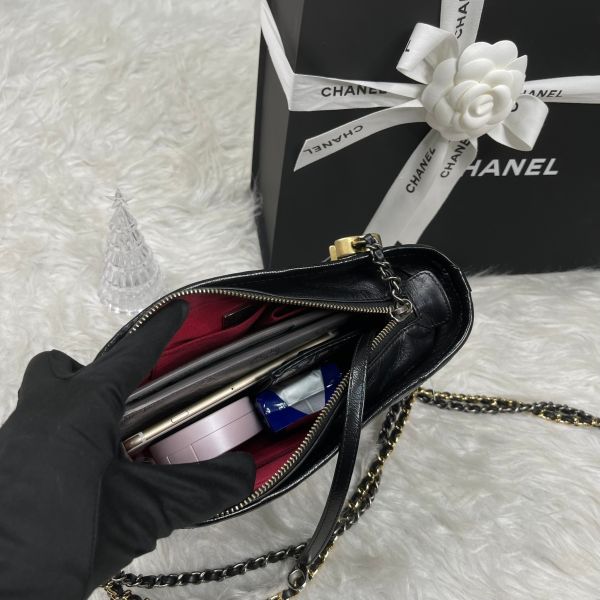 【12期0利率】CHANEL Gabrielle hobo 流浪包小號【22/02上海購證】【未使用閒置品】 