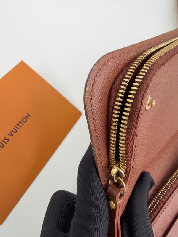 【9成新】LV Insolite 雙拉鍊對開長夾 