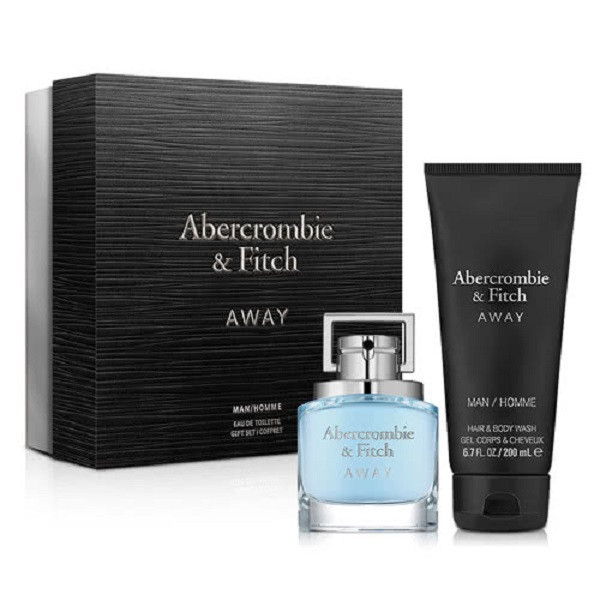 【12期0利率】Abercrombie & Fitch 境男性淡香水禮盒（淡香水50ml+髮浴乳200ml） 