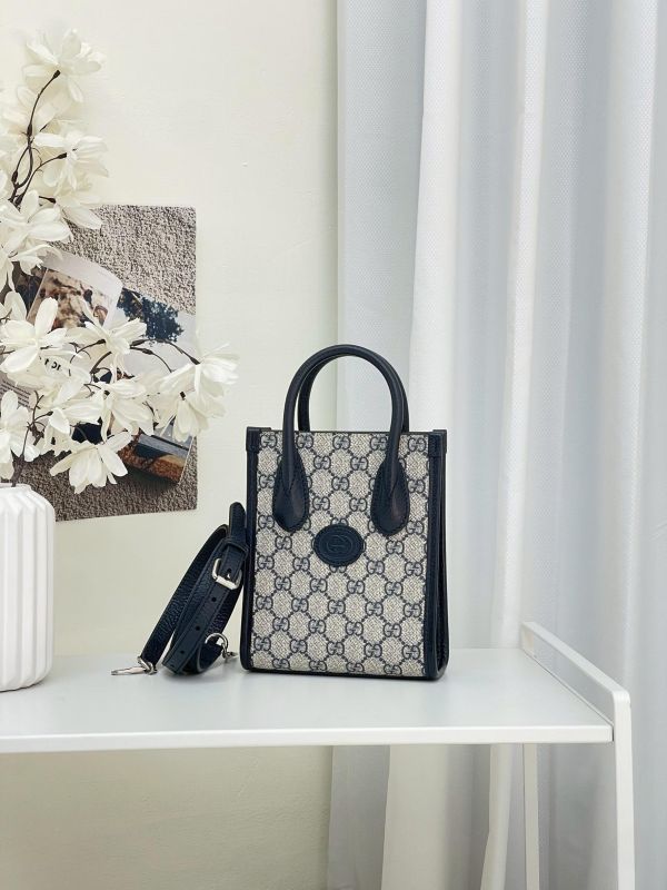 【95成新】Gucci 迷你琴譜包 深藍色 