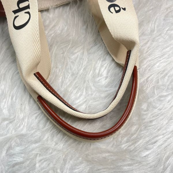 【12期0利率】CHLOE WOODY TOTE 中號【9成新】 