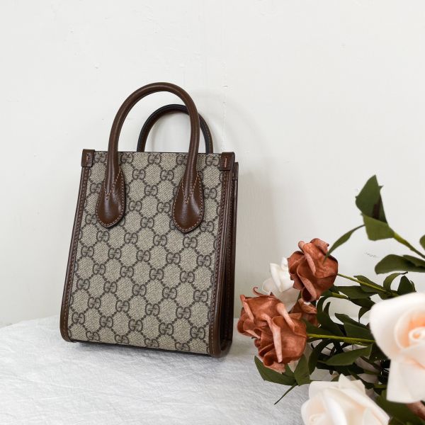 【12期0利率】GUCCI 迷你滿版老花琴譜包【95成新】 