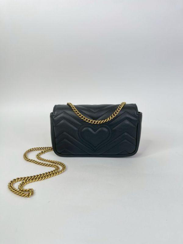 【9成新】GUCCI Marmont 迷你肩背包 