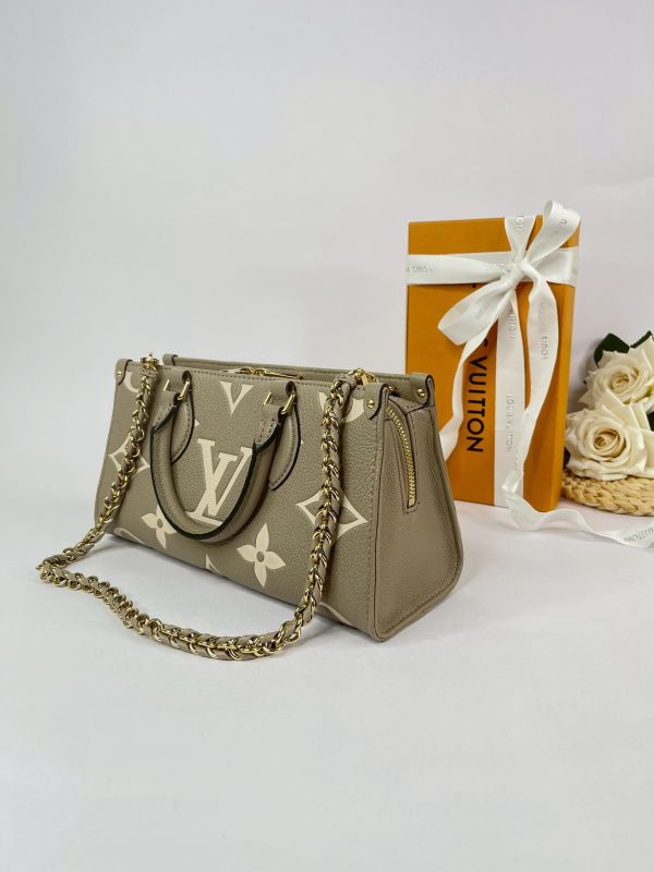 【分期0利率】LV OnTheGo East West 斑鳩灰【99成新】 