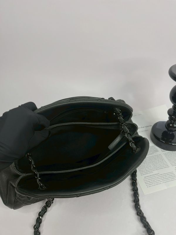 【分期0利率】CHANEL  閃亮皮革保齡球兩用包【9成新】 