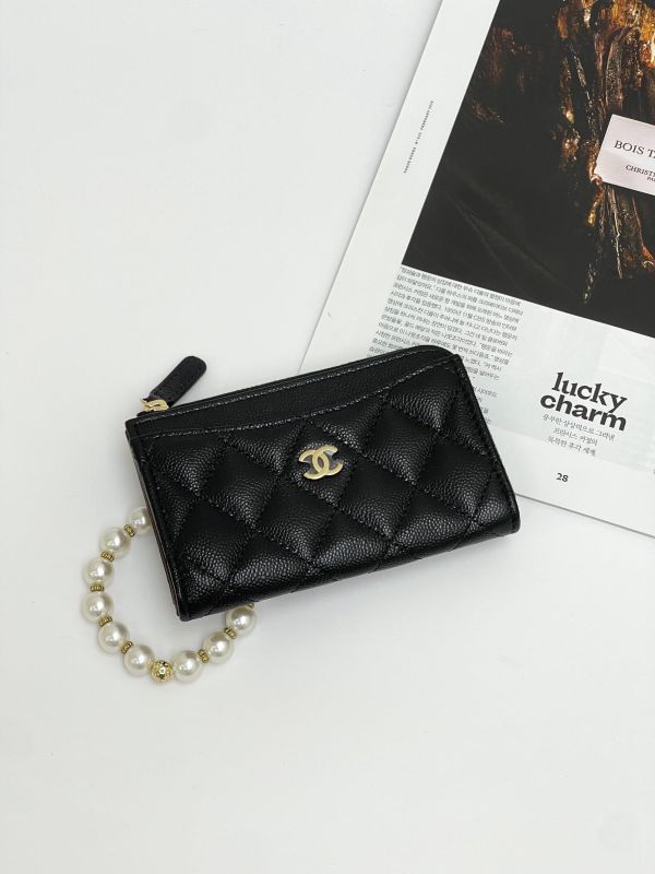 【全新品】CHANEL 經典L型拉鍊卡片夾 