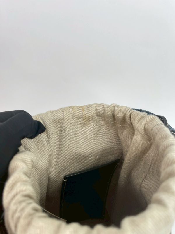 【9成新】Chloe 草編束口圓筒包 