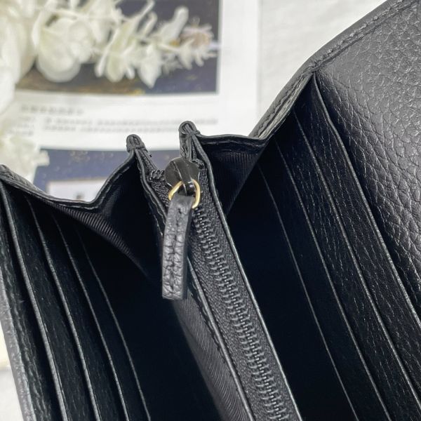 【12期0利率】GUCCI  翻蓋長夾 【9成新】 