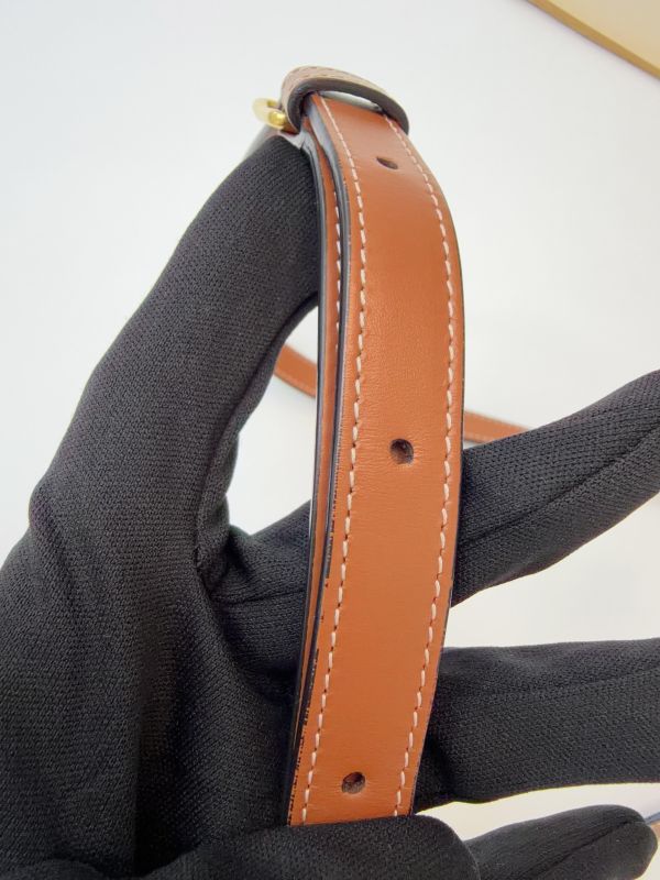 【95成新】CELINE Triomphe帆布中型Folco手袋 