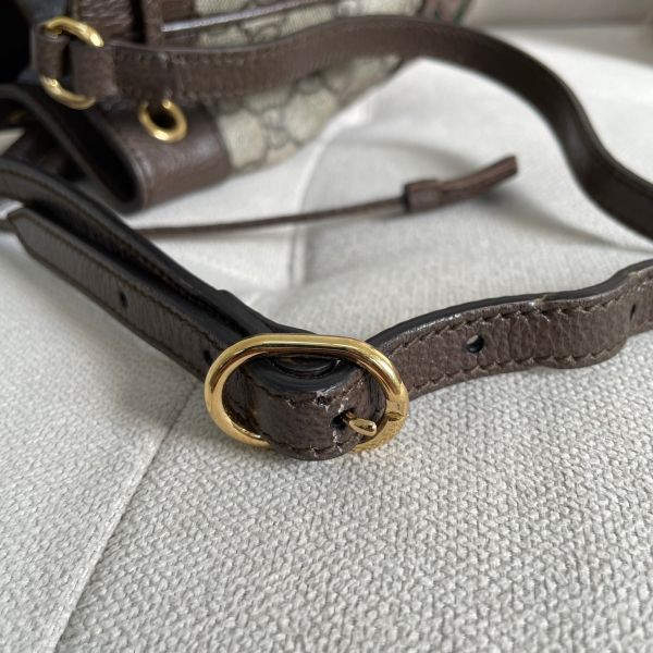 【12期0利率】【二手】GUCCI OPHIDIA  迷你水桶包 