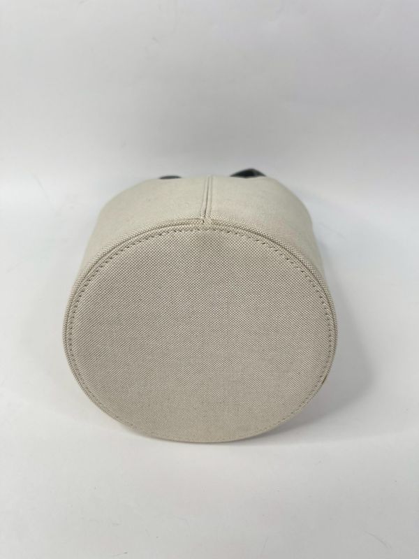 【95成新】BALENCIAGA WAVE BB 印花帆布水桶包 