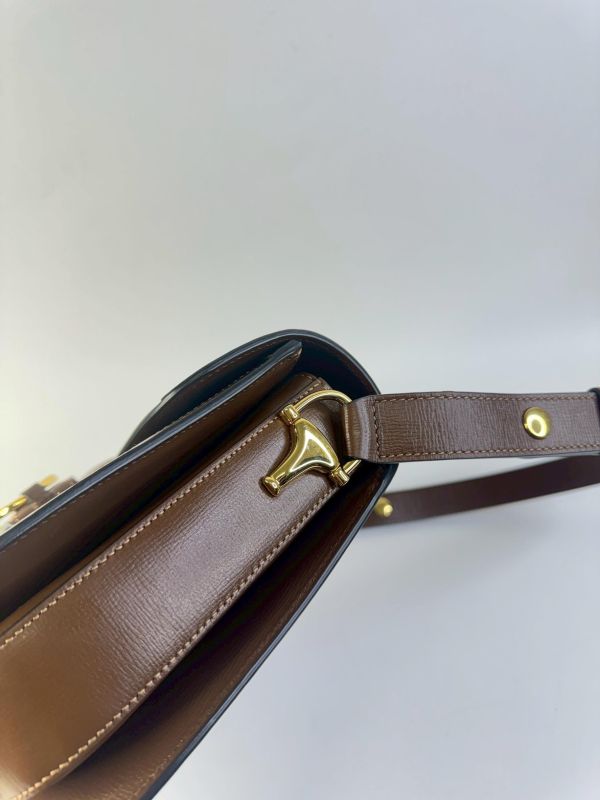 【95成新】GUCCI Horsebit 1955 中號肩揹袋 