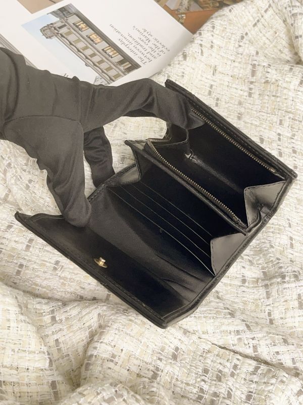 【分期0利率】GUCCI GG Marmont 三折零錢短夾 【9成新】 