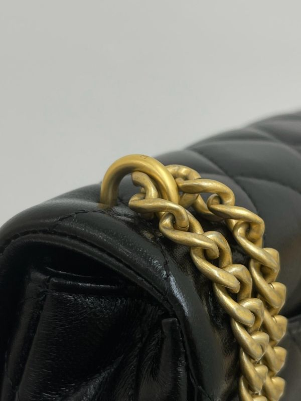 【95成新】CHANEL 愛心金球方胖 