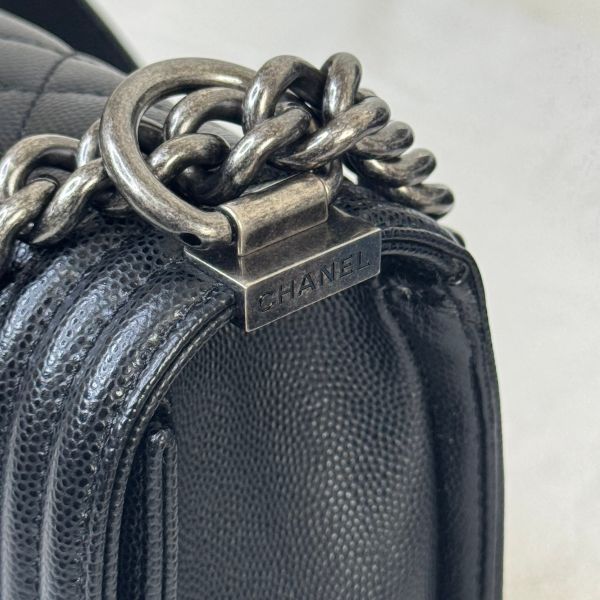 【12期0利率】CHANEL LE BOY 小型口蓋包【22年6月越南購證】【99成新】 