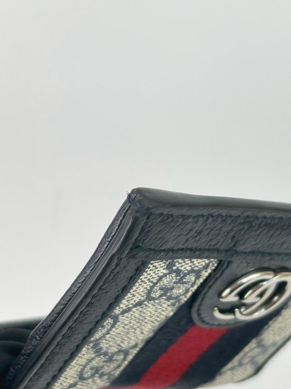 【9成新】GUCCI OPHIDIA 雙折短夾 