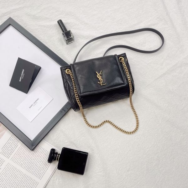 【12期0利率】YSL NOLITA 迷你鍊包【23年台灣購證】【99成新】 