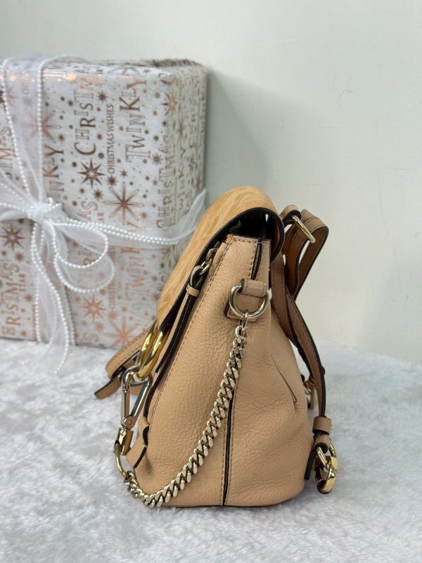 【9成新】CHLOE FAYE 迷你雙肩後背包 