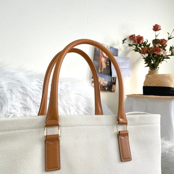 【12期0利率】CELINE二手 CABAS帆布字母托特包 【99成新】 