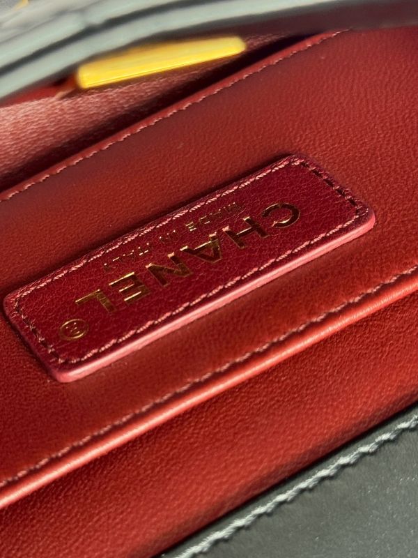 【99成新】CHANEL 雙金球迷你口蓋包 