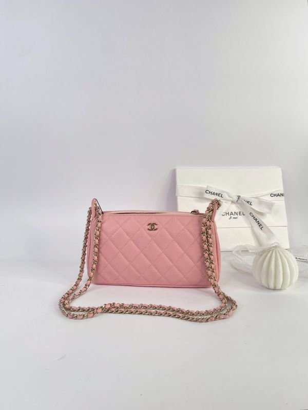 【未使用閒置品】CHANEL 25B 麻將包 