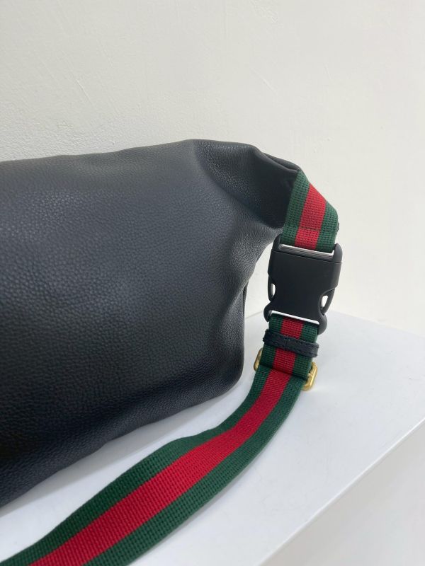 【95成新】GUCCI 皮革腰包  大號 
