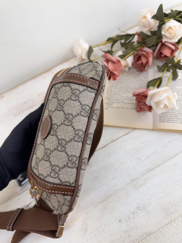 【全新品】GUCCI INTERLOCKING G腰包 