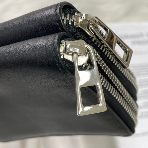 【12期0利率】LOEWE 雙層拉鍊零錢短夾【9成新】 