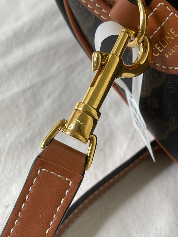 【分期0利率】CELINE 新款凱旋門老花SPEEDY小號【95成新】 