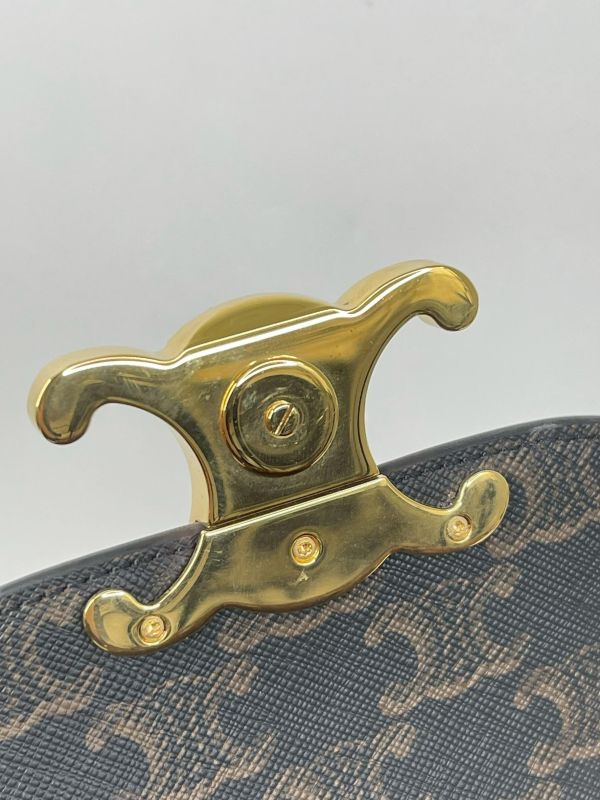 【99成新】CELINE BONNIE標誌印花背包 