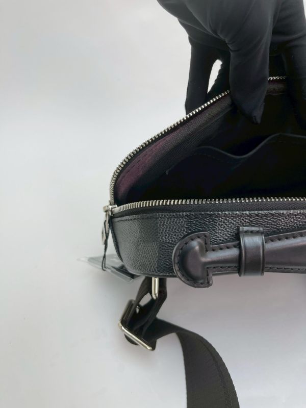 【9成新】LV Damier Graphite Ambler 