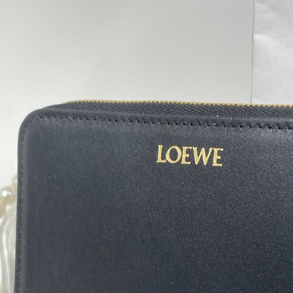 【12期0利率】LOEWE 拉鍊對開短夾【全新閒置】 