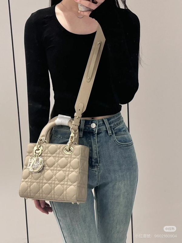 【95成新】DIOR Lady Dior 4格騰格 My ABCDior 