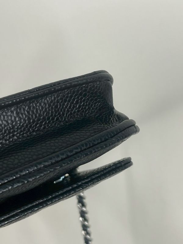 【分期0利率】CHANEL 魚子醬 WOC 黑銀 【全新品】 