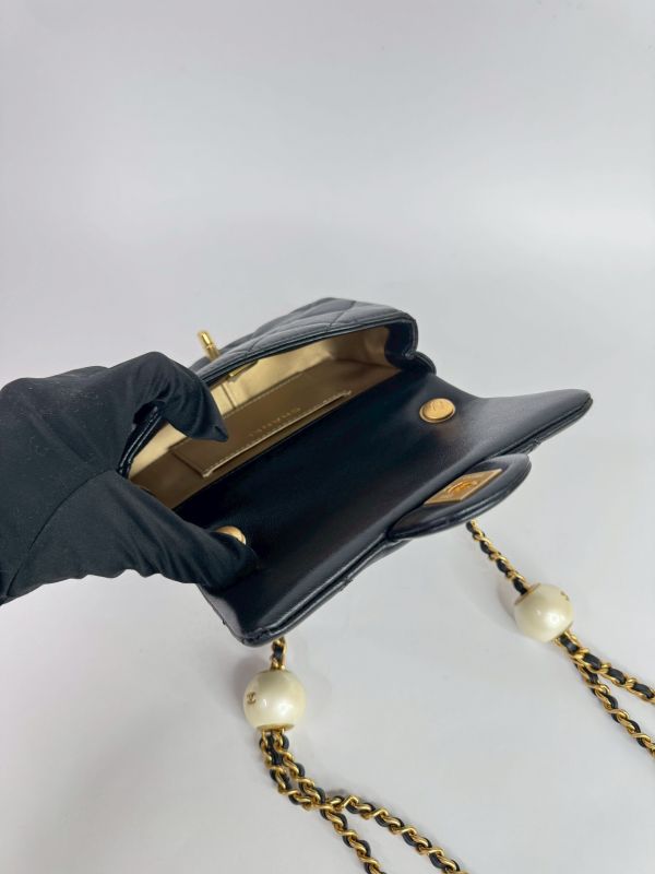 【未使用閒置品】CHANEL 24S 雙湯圓方胖 