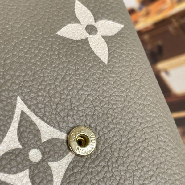 【12期0利率】LV Victorine三折短夾 最火斑鳩灰配色 【9.9成新】 