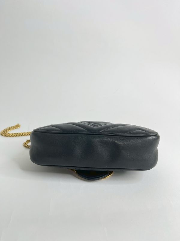 【分期0利率】GUCCI Marmont 迷你肩背包【88成新】 