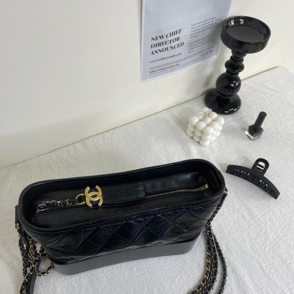 【12期0利率】CHANEL  Gabrielle hobo 流浪包 中號【9成新】 