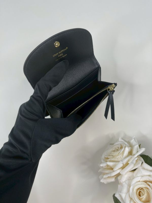 【分期0利率】LV Rosalie 雙色零錢卡包【99成新】 