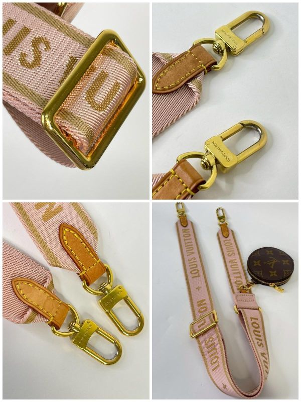 【95成新】LV 五合一麻將包 粉色 