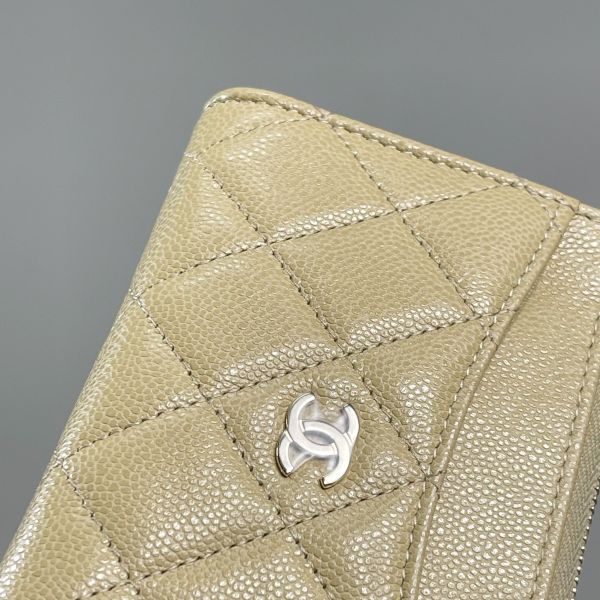 【12期0利率】CHANEL 經典L型拉鍊卡片夾【23年6月台灣購證】【9成新】 