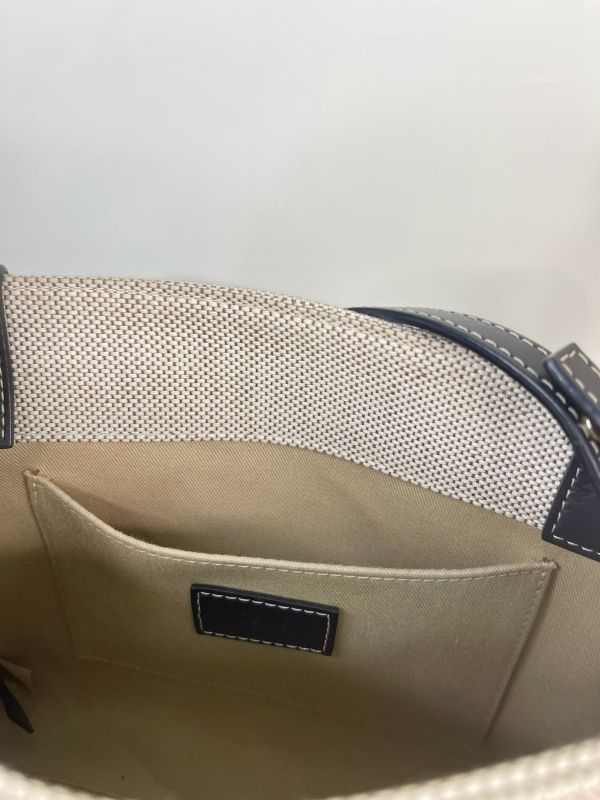 【分期0利率】Chloé 背帶款小號 Woody Tote Bag 深藍色【9成新】 